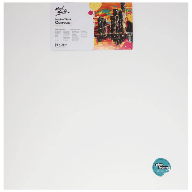 Mont Marte Double Thick Canvas Signature 91.4 X 91.4Cm (36 X 36In)