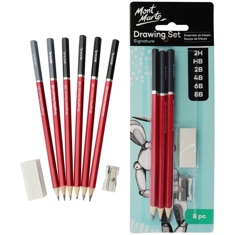 Mont Marte Drawing Set Signature 8Pc