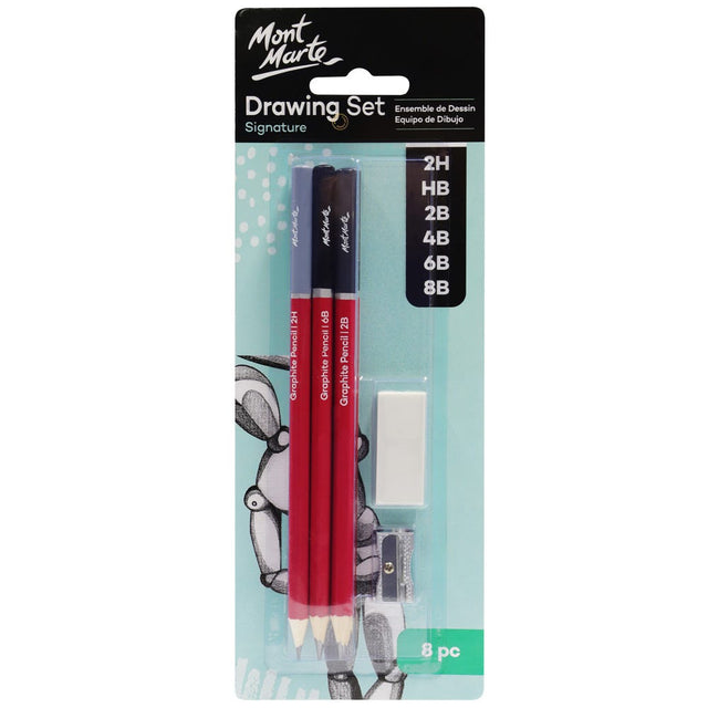 Mont Marte Drawing Set Signature 8Pc