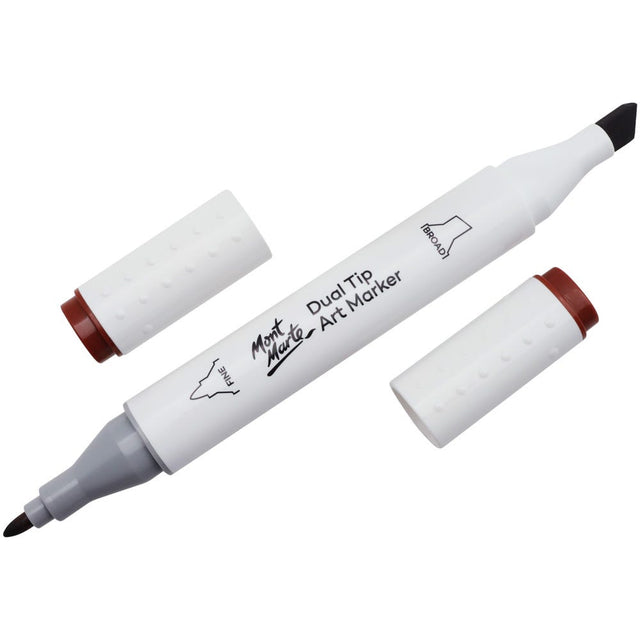Mont Marte Dual Tip Art Marker Premium - Brick Brown 94