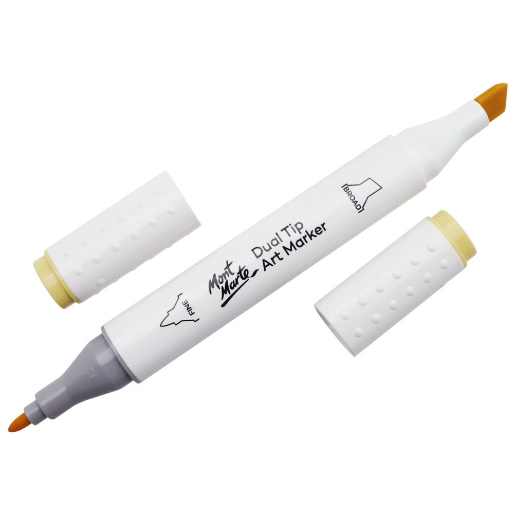 Mont Marte Dual Tip Art Marker Premium - Canaria Yellow 45