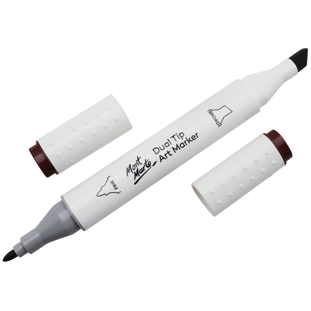 Mont Marte Dual Tip Art Marker Premium - Chocolate 92