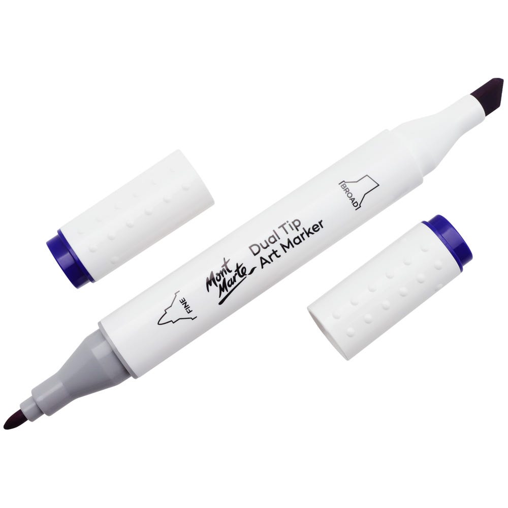 Mont Marte Dual Tip Art Marker Premium - Cobalt Blue 71