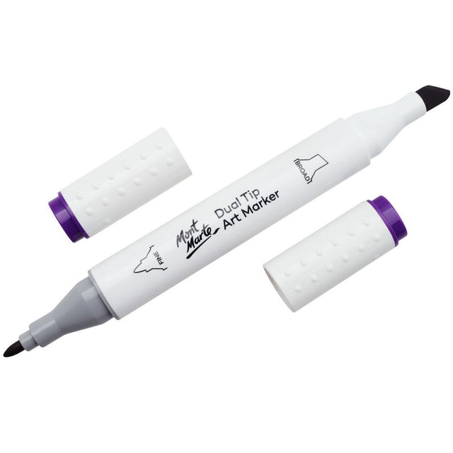 Mont Marte Dual Tip Art Marker Premium - Deep Violet 81