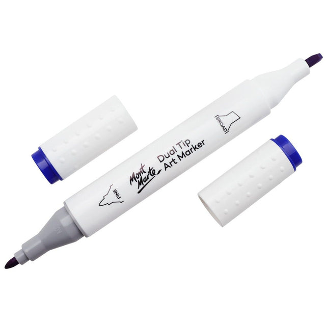 Mont Marte Dual Tip Art Marker Premium - Napoleon Blue 72