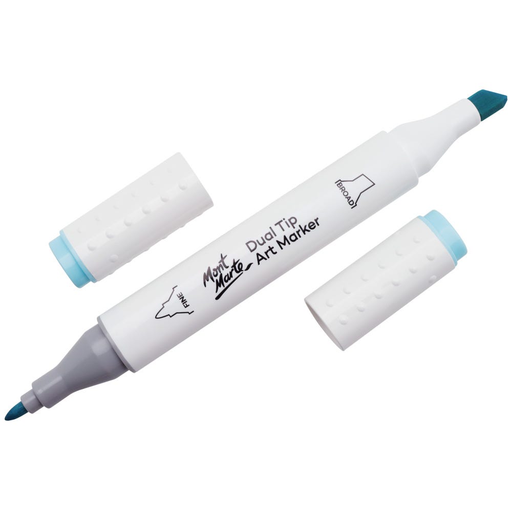 Mont Marte Dual Tip Art Marker Premium - Pastel Blue 67
