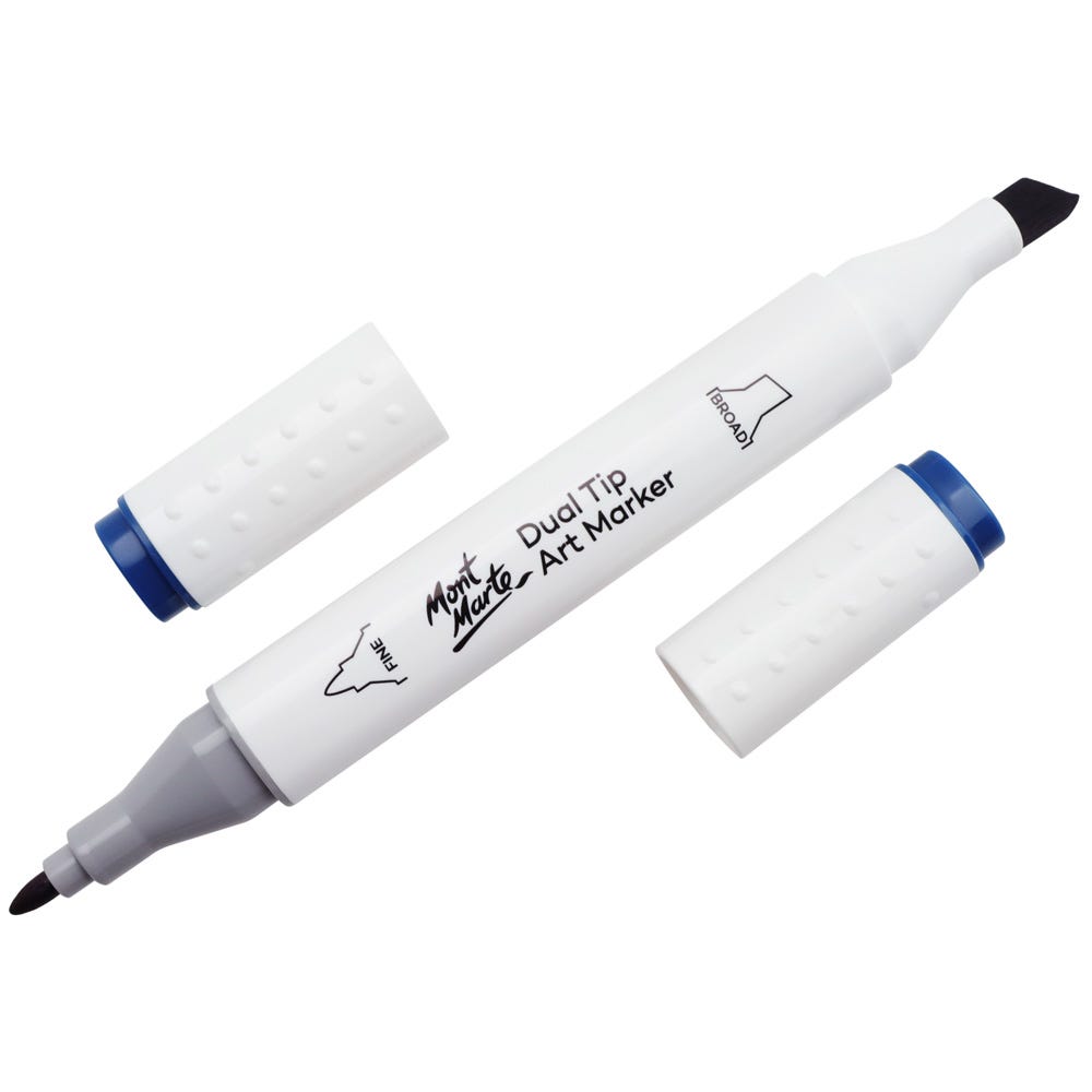 Mont Marte Dual Tip Art Marker Premium - Prussian Blue 69