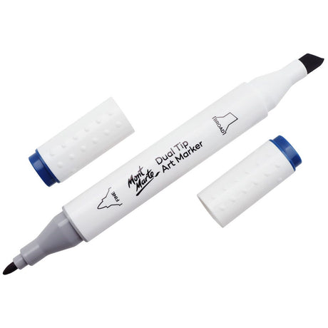 Mont Marte Dual Tip Art Marker Premium - Prussian Blue 69