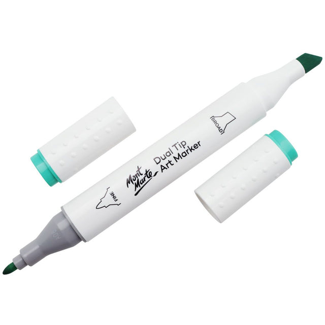 Mont Marte Dual Tip Art Marker Premium - Turquoise Blue 68