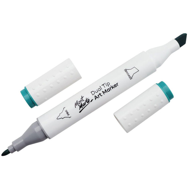 Mont Marte Dual Tip Art Marker Premium - Turquoise Green Light 57