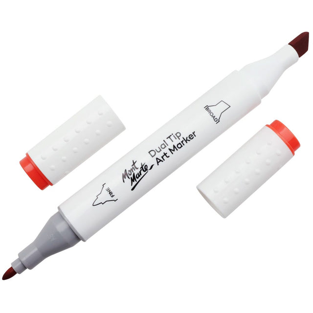 Mont Marte Dual Tip Art Marker Premium - Vermilion 14