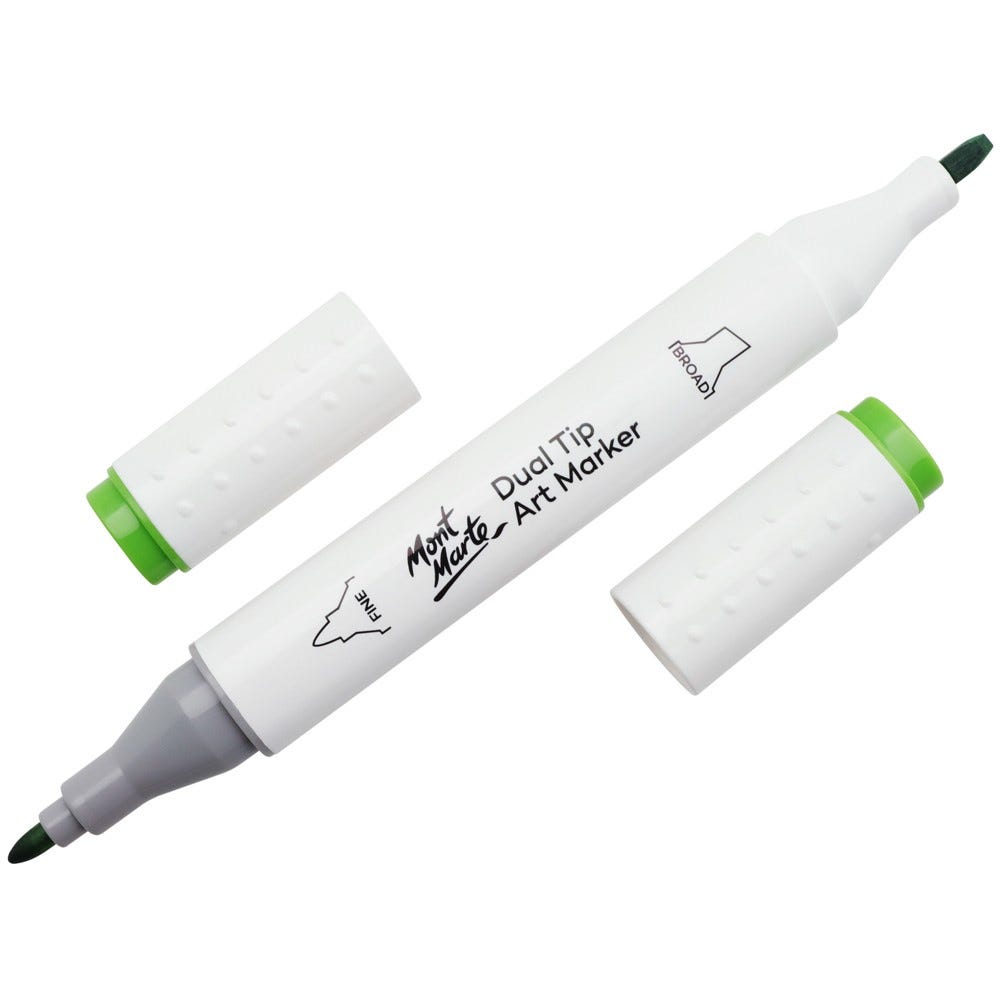 Mont Marte Dual Tip Art Marker Premium - Vivid Green 46