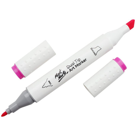 Mont Marte Dual Tip Art Marker Premium - Vivid Pink 6