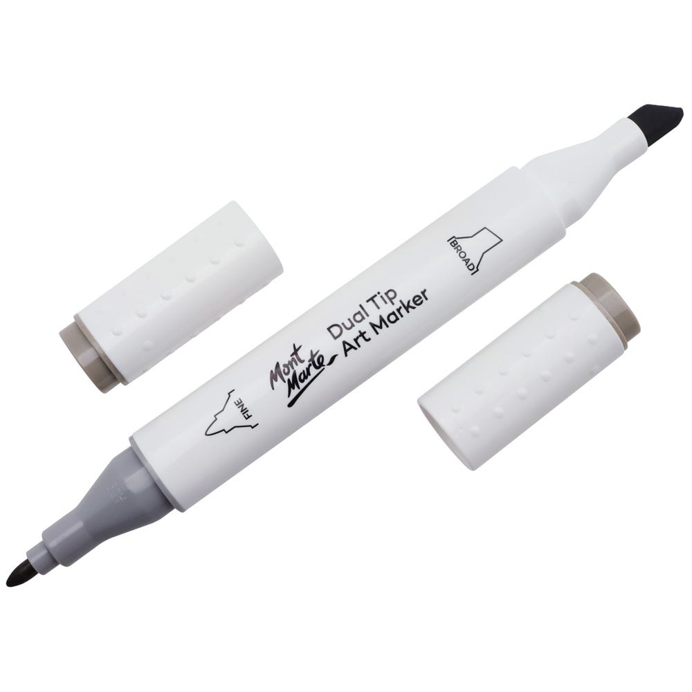 Mont Marte Dual Tip Art Marker Premium - Warm Grey 3 Wg3