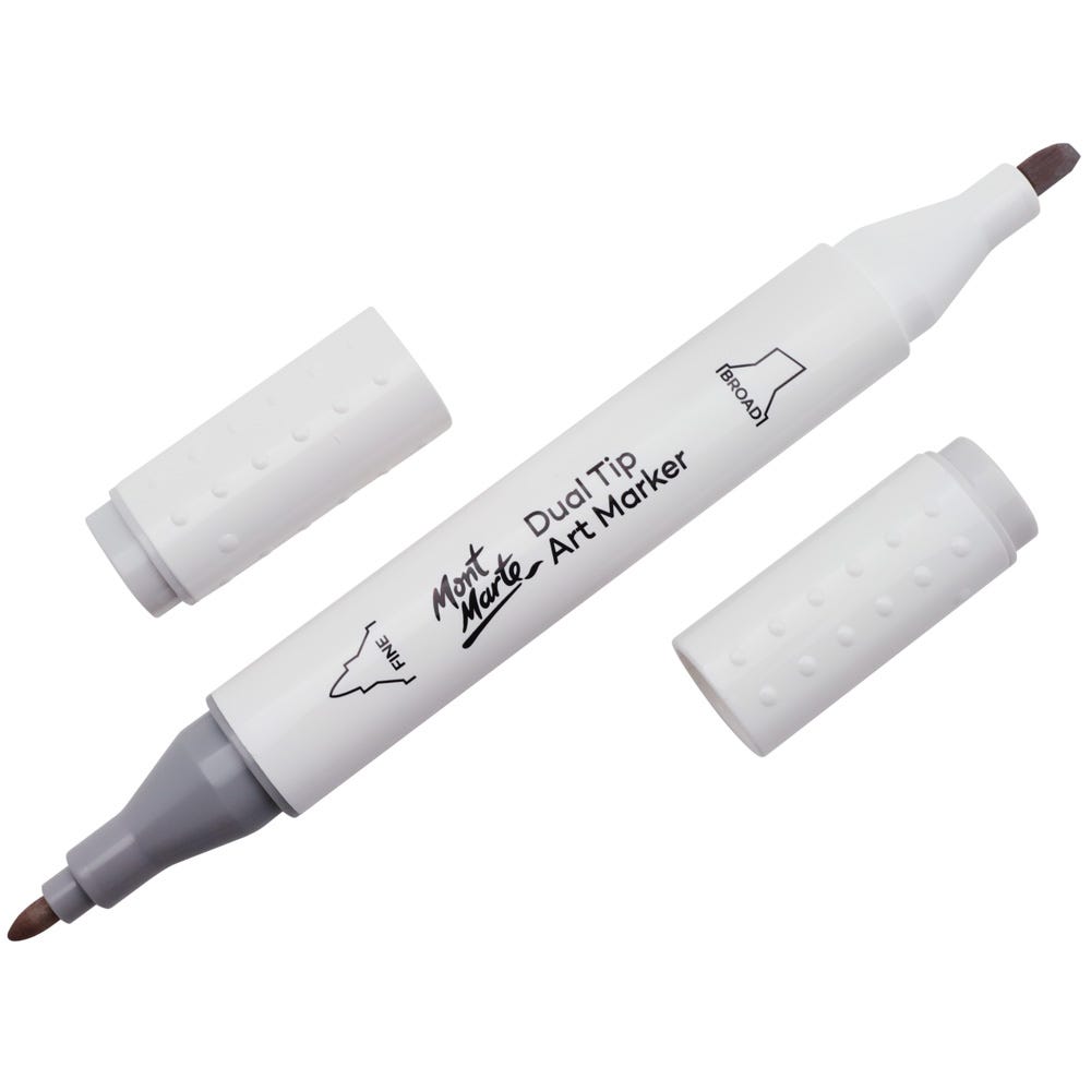 Mont Marte Dual Tip Art Marker Premium - Warm Grey Wg0.5