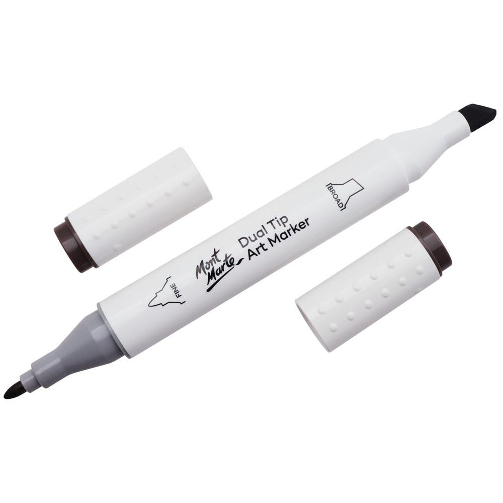 Mont Marte Dual Tip Art Marker Premium - Warm Grey Wg7
