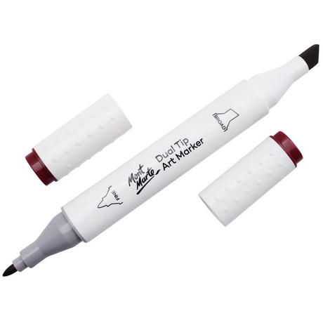 Mont Marte Dual Tip Art Marker Premium - Wine Red 1
