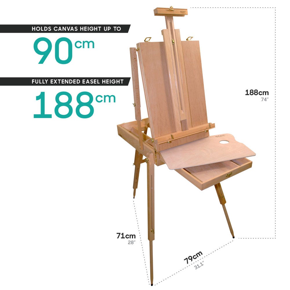 Mont Marte French Box Easel Extra Large