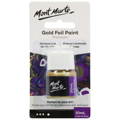 Mont Marte Gold Foil Paint Premium 20ml