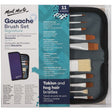 Mont Marte Gouache Brush Set Signature 11Pc