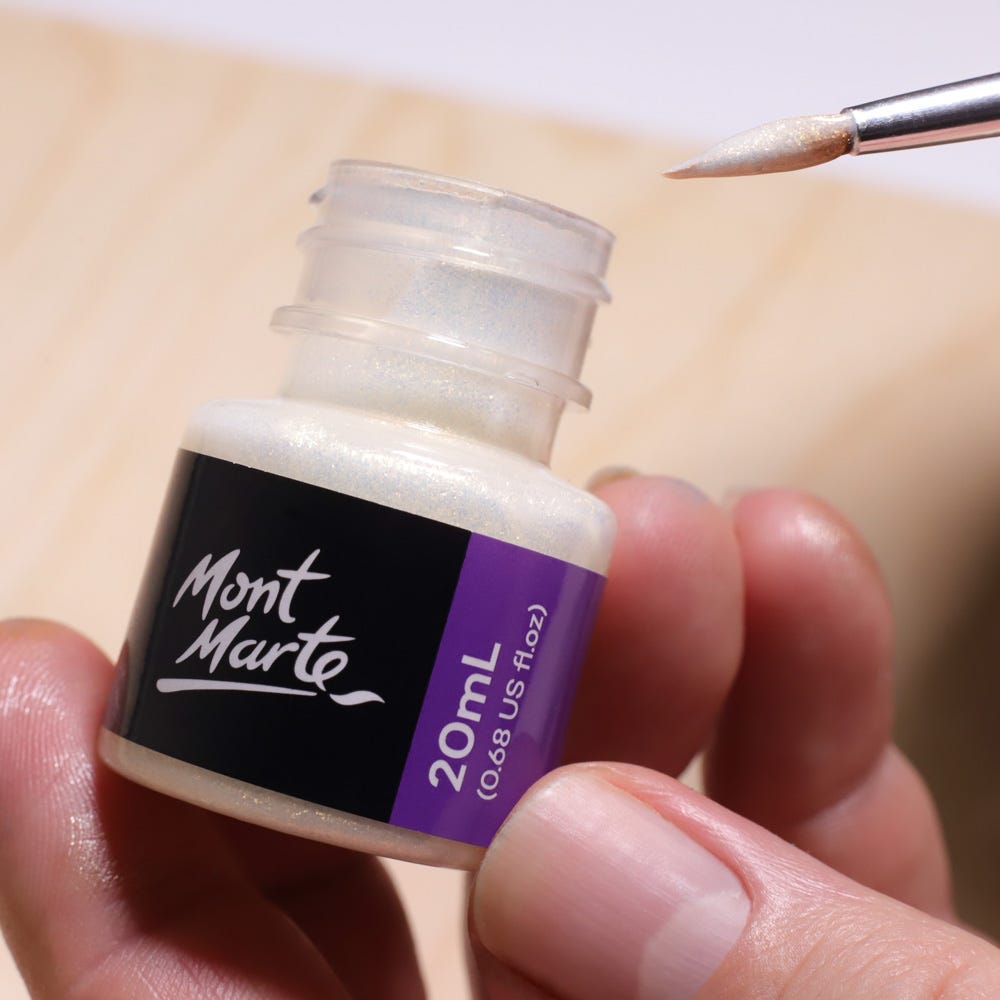 Mont Marte Iridescent Foil Paint Premium 20Ml 0 68 Us Fl Oz