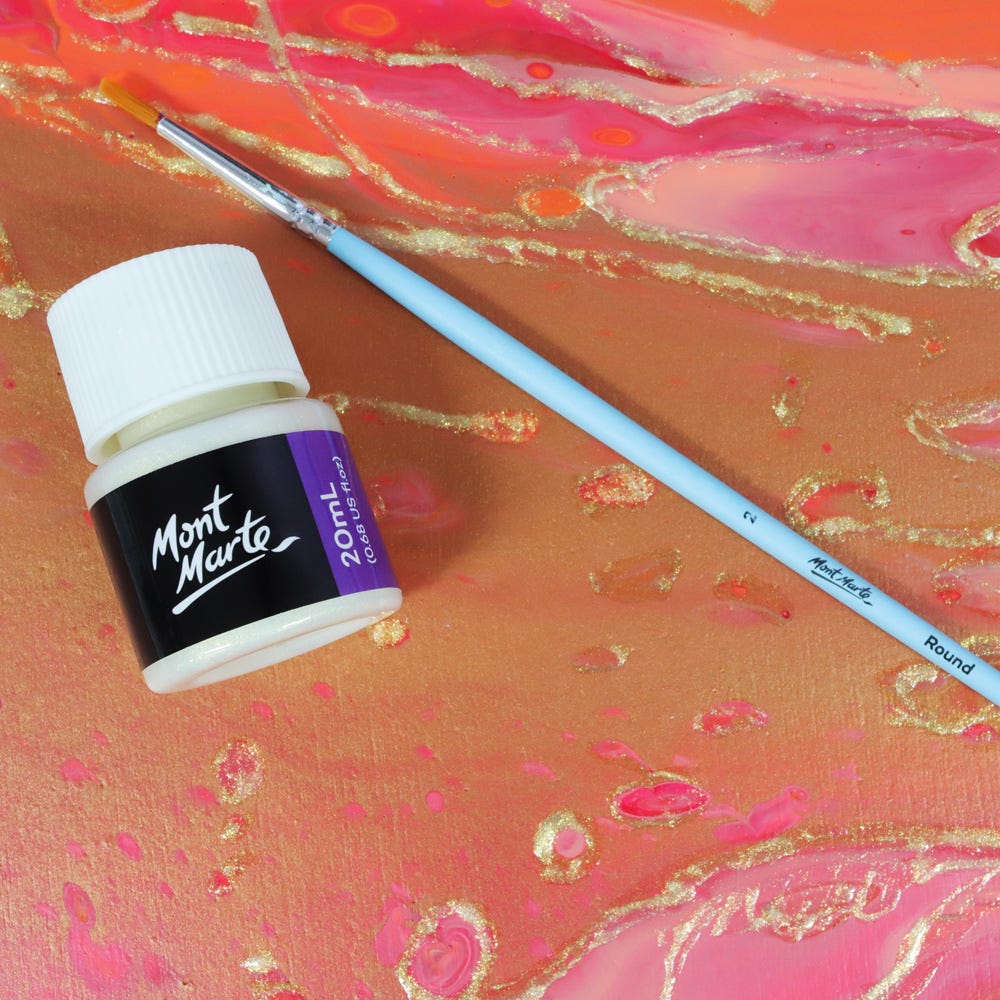 Mont Marte Iridescent Foil Paint Premium 20Ml 0 68 Us Fl Oz