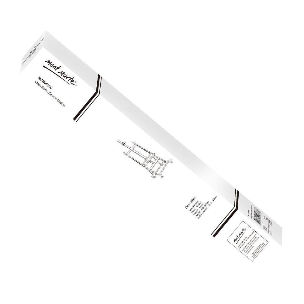 Mont Marte Large Studio Easel With Castors