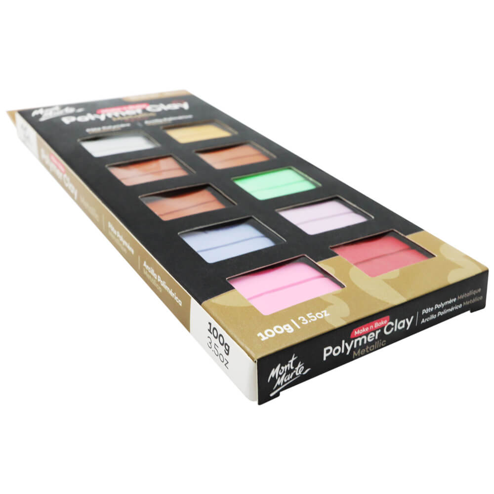 Mont Marte Make N Bake Polymer Clay Signature Metallic 100G 3 5Oz