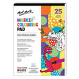 Mont Marte Marker Colouring Pad A4 (8.3 X 11.7In)