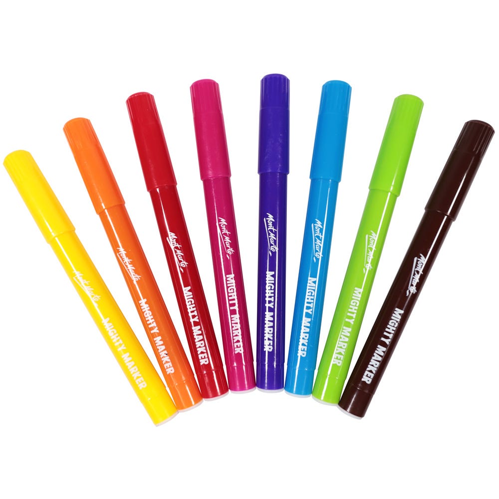 Mont Marte Mighty Markers 8Pc