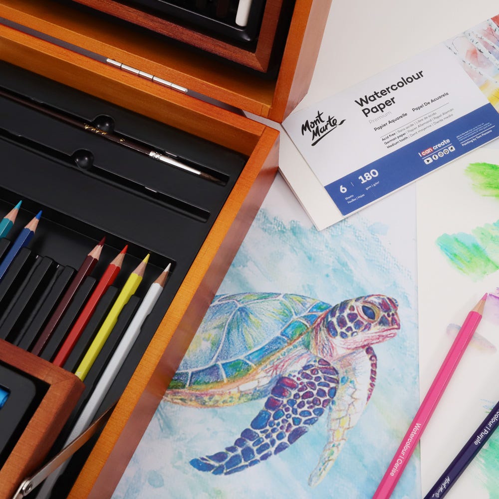 Mont Marte Mixed Media Drawing Set Signature 152Pc