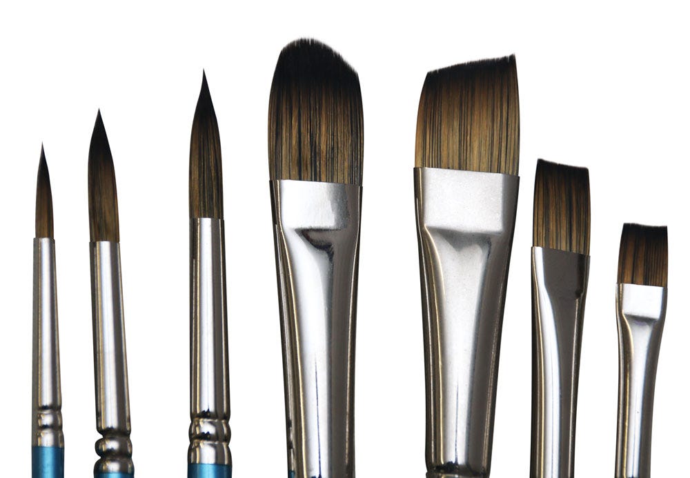 Mont Marte Oil Brush Set Premium 7Pc