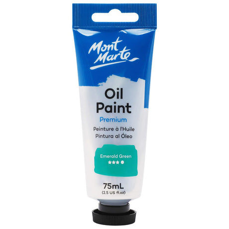 Mont Marte Oil Paint Premium 75ml - Emerald Green