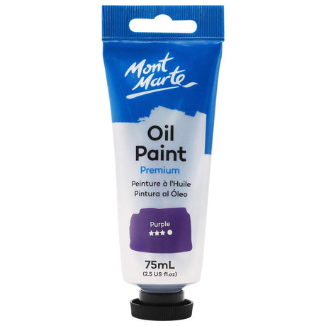 Mont Marte Oil Paint Premium 75ml - Purple