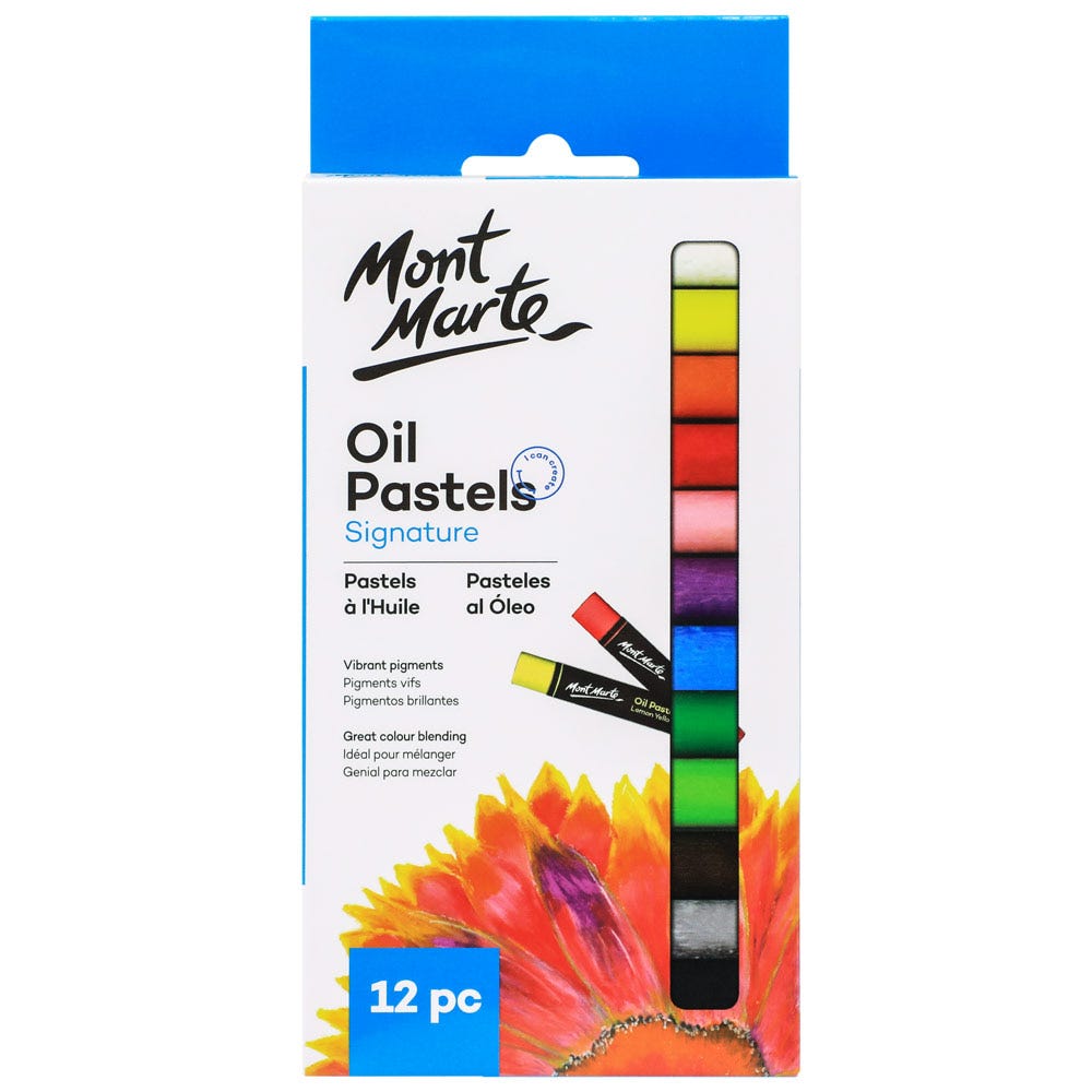 Mont Marte Oil Pastels Signature 12Pc