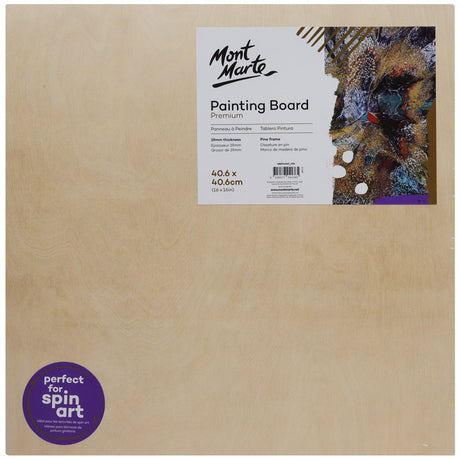 Mont Marte Painting Board Premium 40.6 X 40.6Cm (16 X 16In)