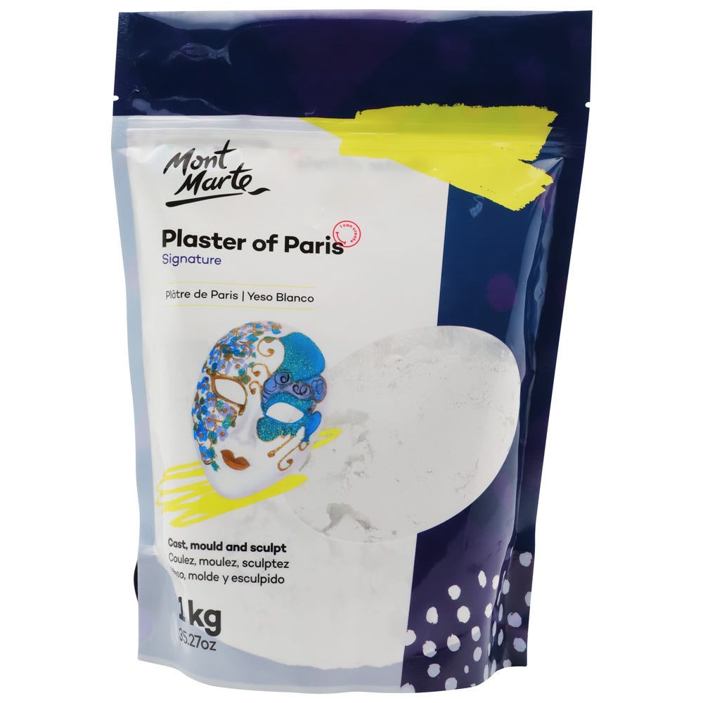 Mont Marte Plaster Of Paris Signature 1Kg