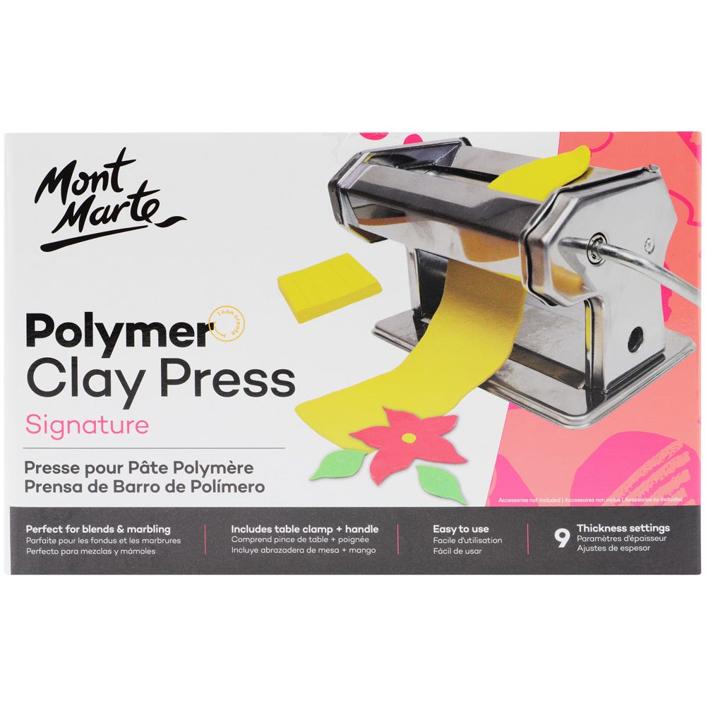 Mont Marte Polymer Clay Press Signature
