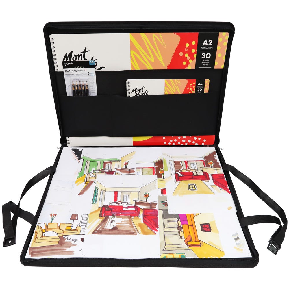 Mont Marte Portfolio A2 16 5 X 23 4In Signature