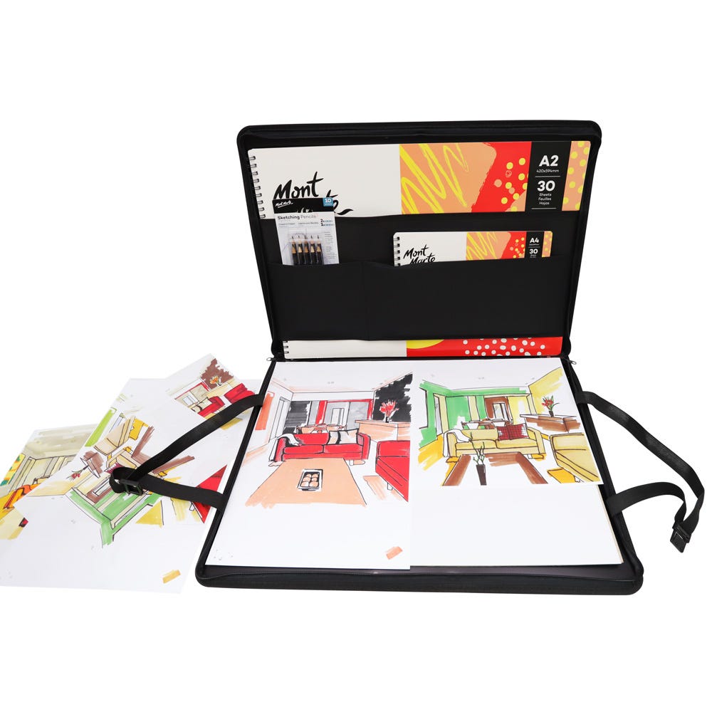 Mont Marte Portfolio A2 16 5 X 23 4In Signature