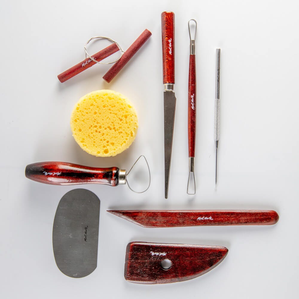 Mont Marte Pottery Tool Kit Signature 10Pc