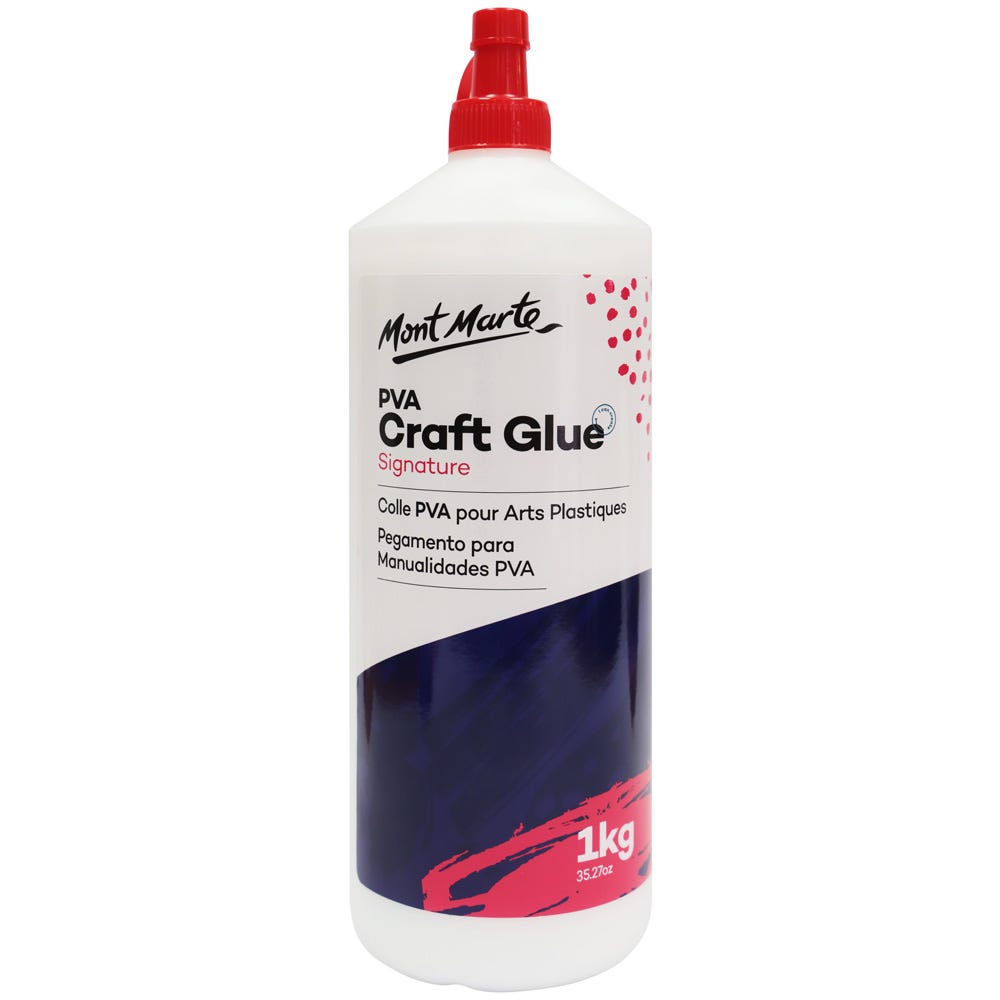 Mont Marte Pva Glue Signature 1Kg (35.27 Us Fl.Oz)