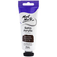 Mont Marte Satin Acrylic Paint Premium 75ml - Burnt Umber