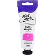 Mont Marte Satin Acrylic Paint Premium 75Ml (2.5 Us Fl.Oz) Tube - Pink