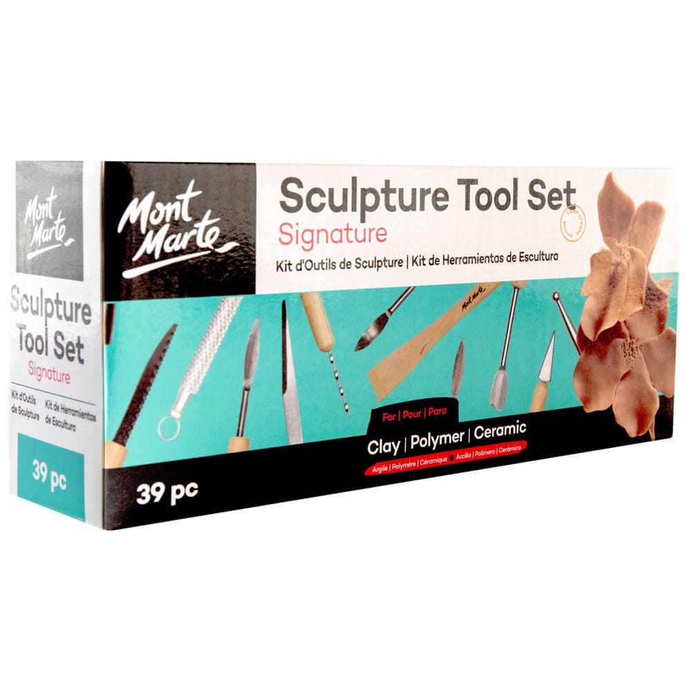 Mont Marte Sculpture Tool Set Signature 39Pc