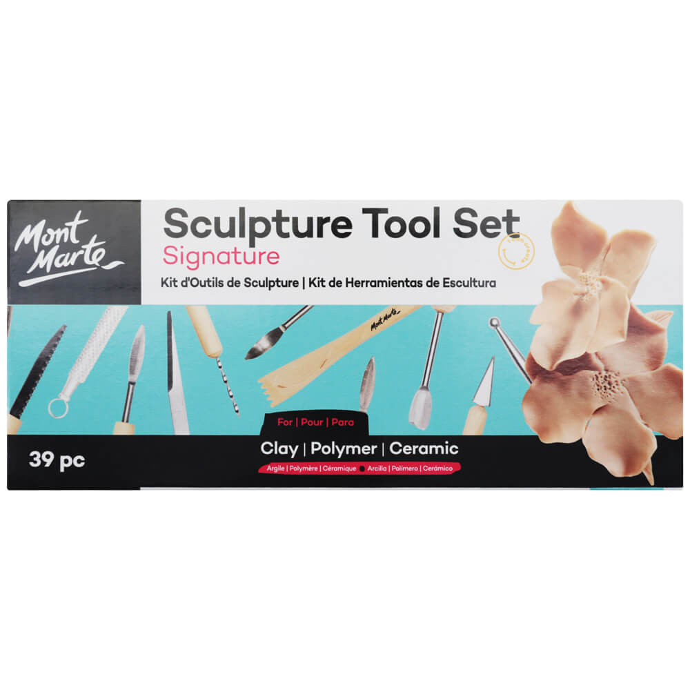 Mont Marte Sculpture Tool Set Signature 39Pc