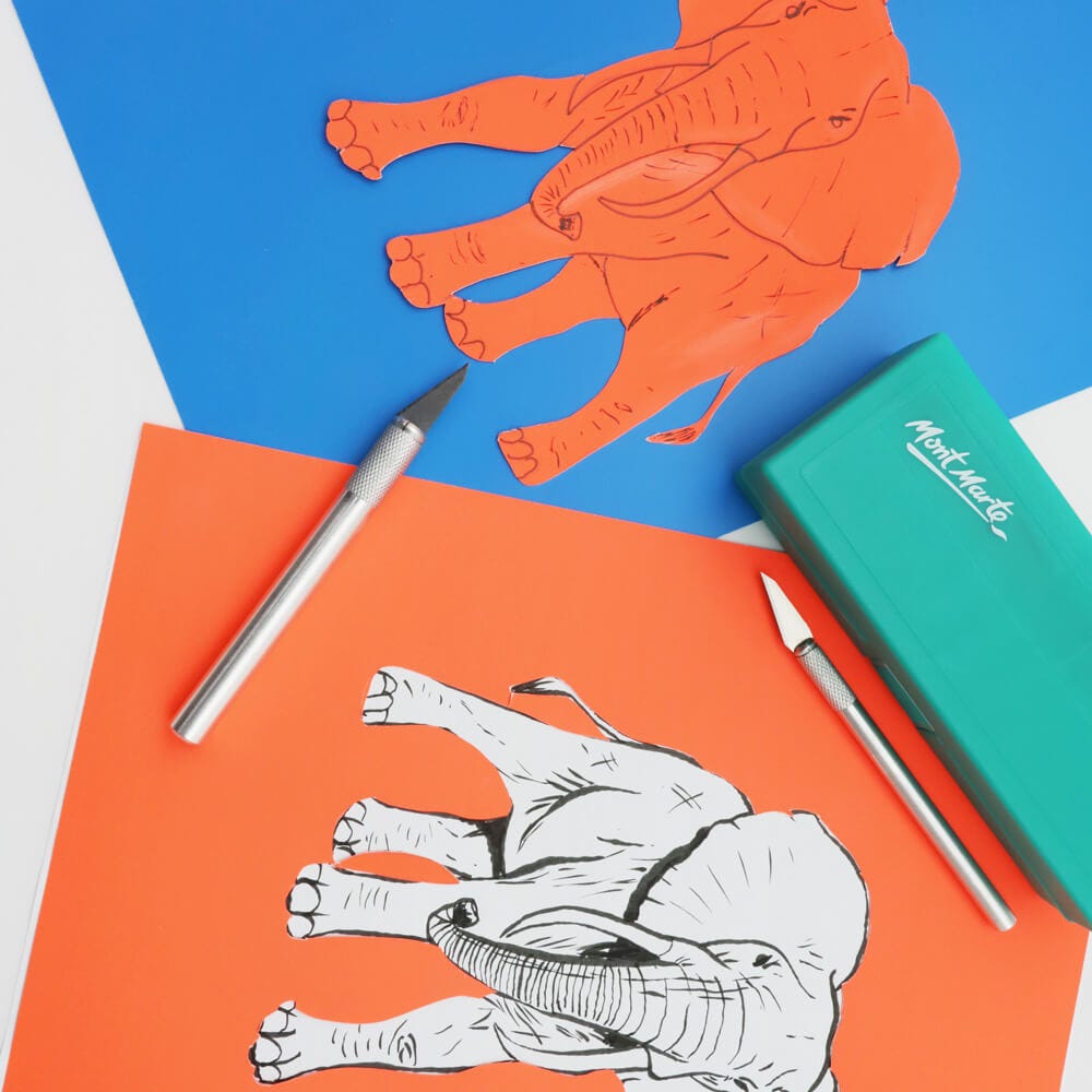 Mont Marte Hobby Knife Set Signature 13Pc