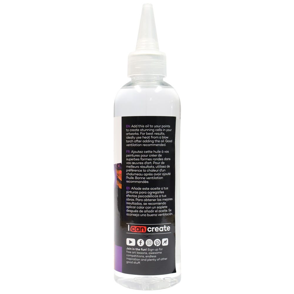 Mont Marte Silicone Oil Premium 180Ml 6 Us Fl Oz