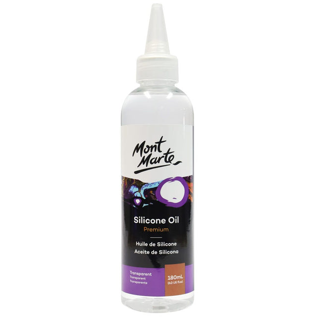 Mont Marte Silicone Oil Premium 180Ml (6 Us Fl.Oz)