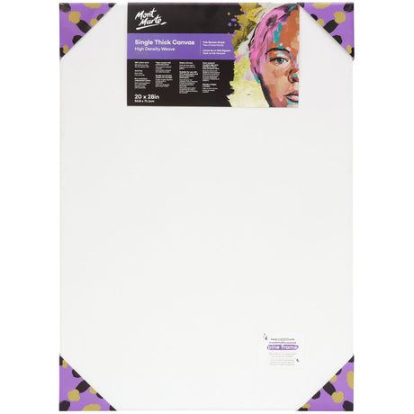 Mont Marte Single Thick Canvas Premium 50.8 X 71.1Cm (20 X 28In)